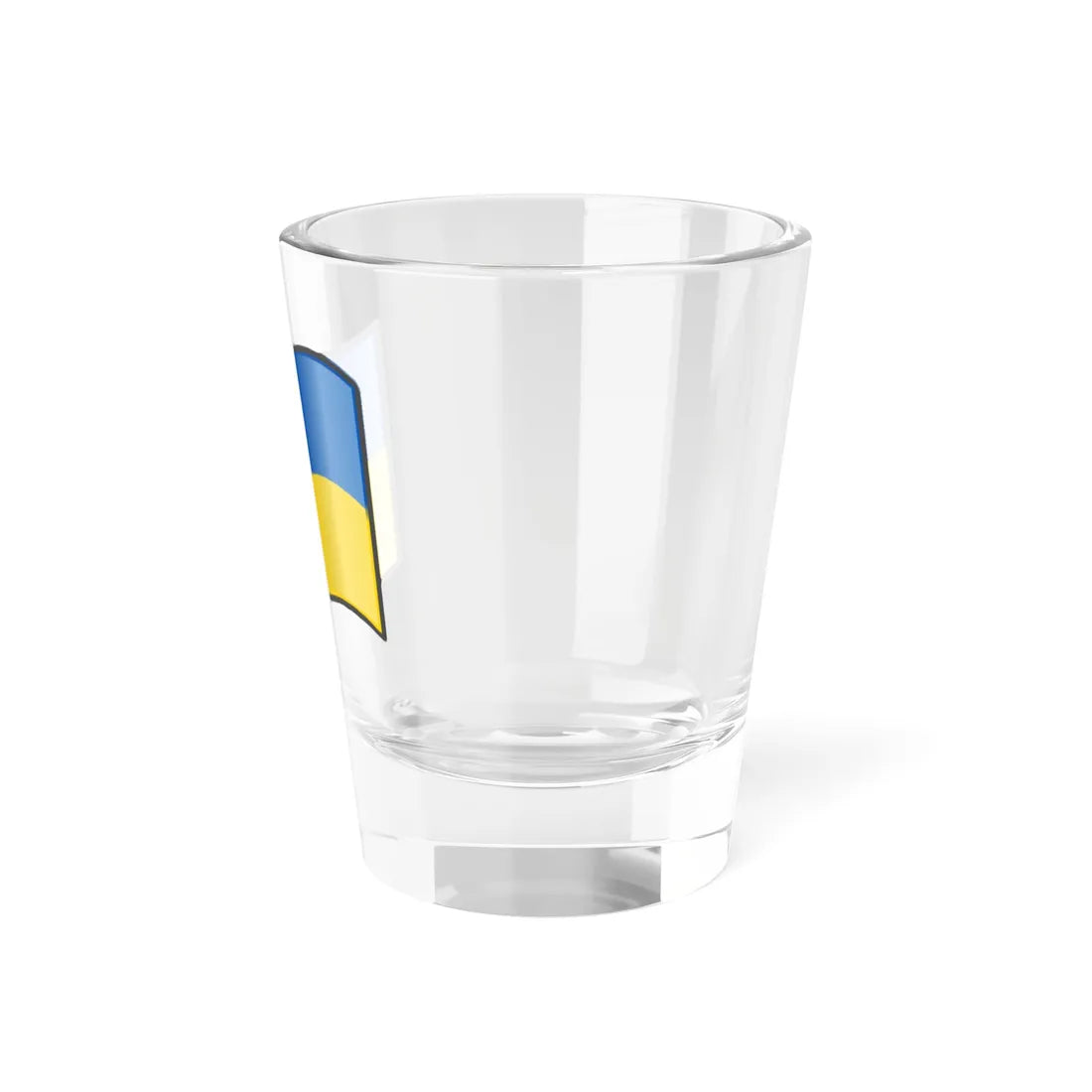Nuvola Ukrainian flag (Ukraine) Shot Glass 1.5oz - Go Mug Yourself