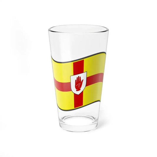 Nuvola Ulster flag (Ireland) Pint Glass 16oz 16oz - Go Mug Yourself