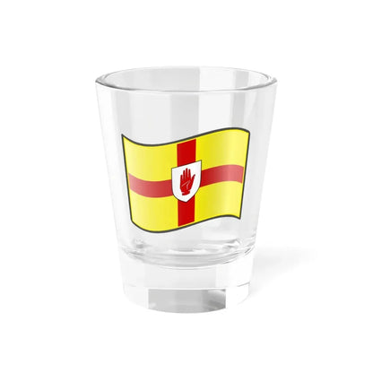 Nuvola Ulster flag (Ireland) Shot Glass 1.5oz 1.5oz - Go Mug Yourself