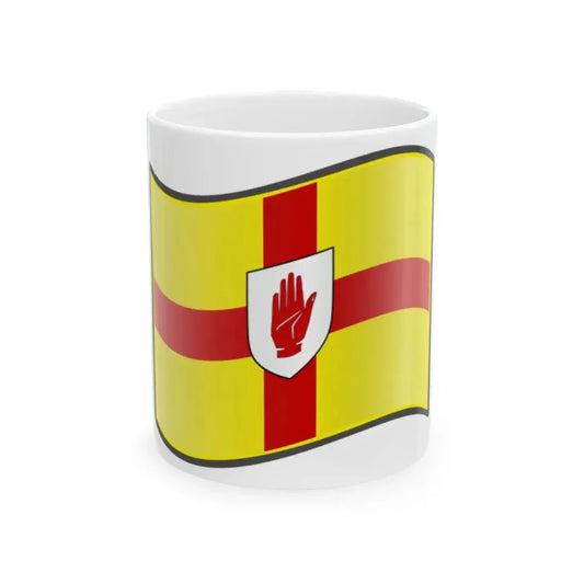 Nuvola Ulster flag (Ireland) White Coffee Mug 11oz - Go Mug Yourself