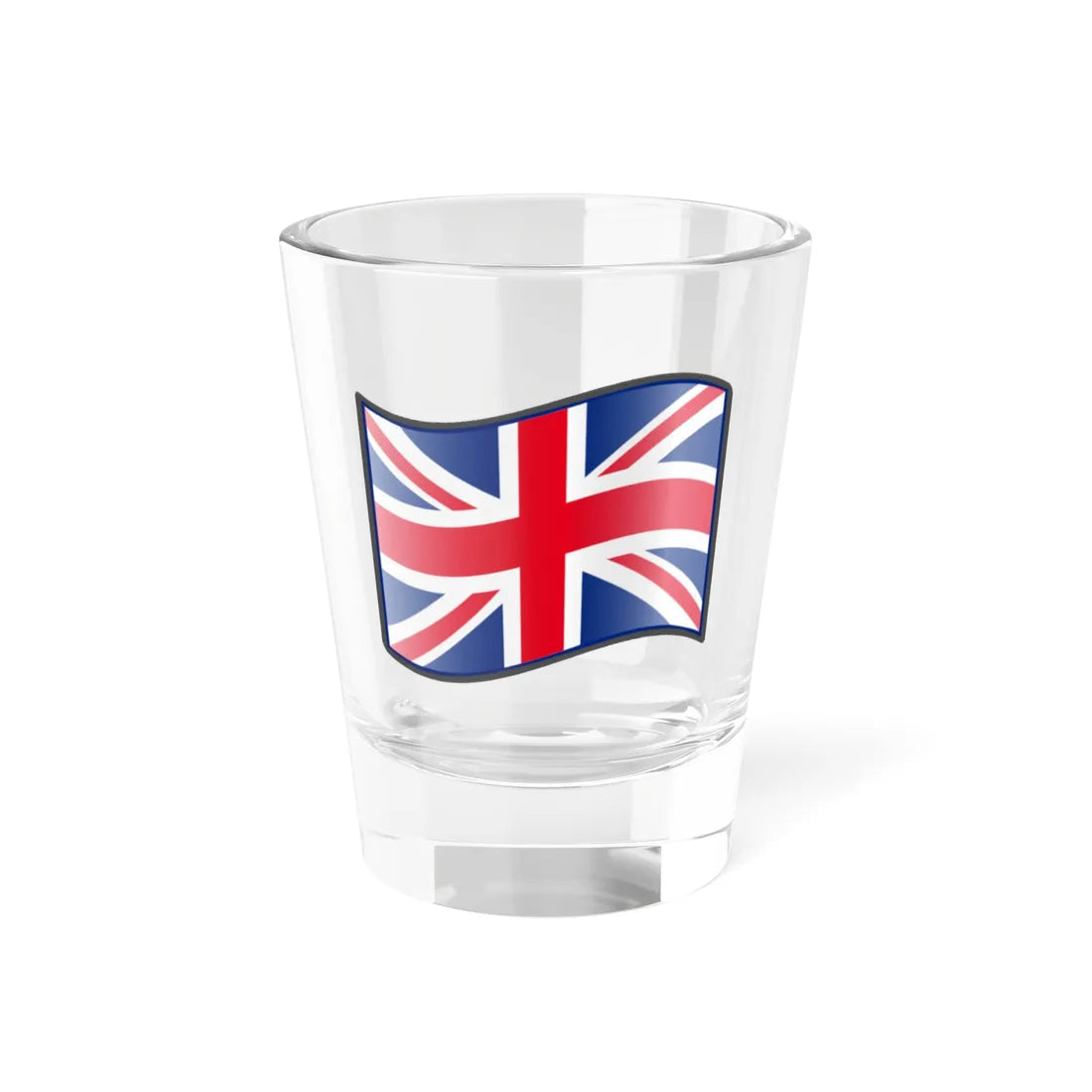 Nuvola United Kingdom flag (United Kingdom) Shot Glass 1.5oz 1.5oz - Go Mug Yourself