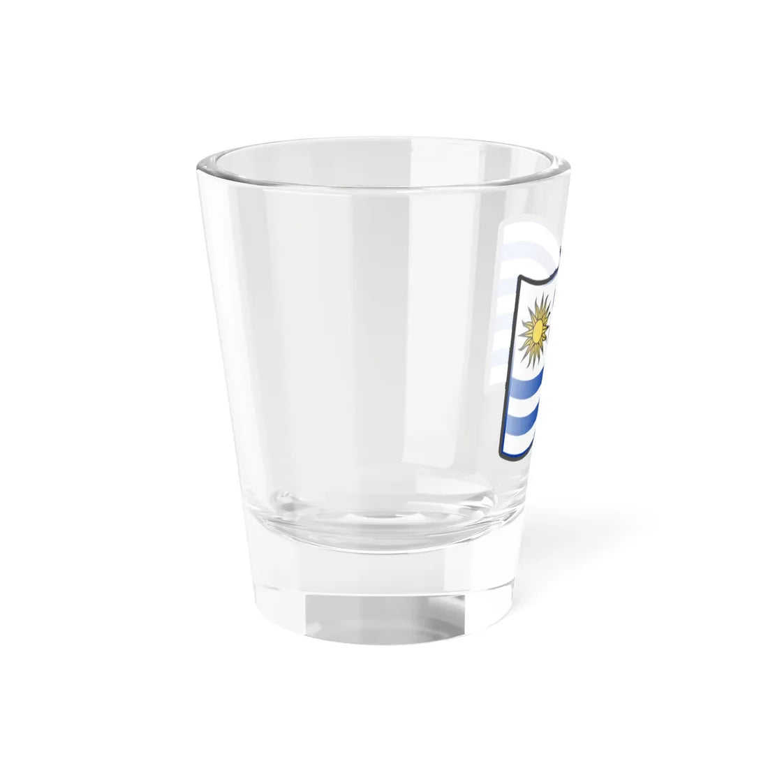 Nuvola Uruguayan simplified flag (Uruguay) Shot Glass 1.5oz - Go Mug Yourself