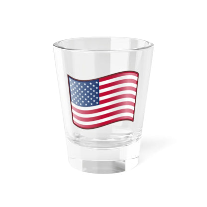 Nuvola U.S. flag alternative (United States) Shot Glass 1.5oz 1.5oz - Go Mug Yourself