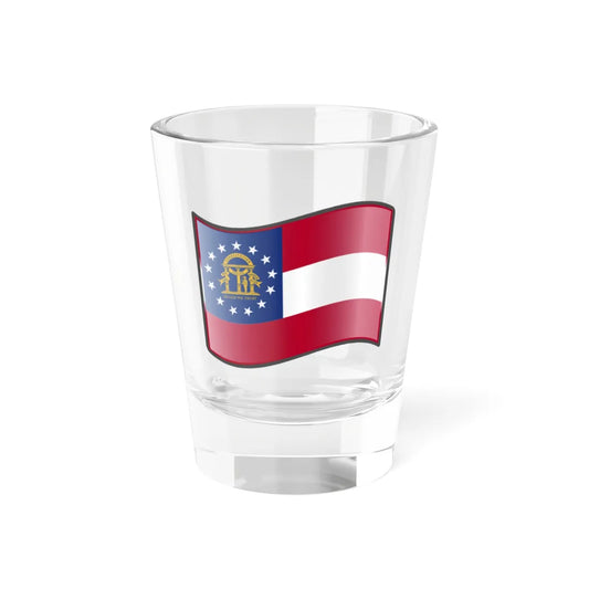 Nuvola US Georgia flag (Georgia) Shot Glass 1.5oz 1.5oz - Go Mug Yourself