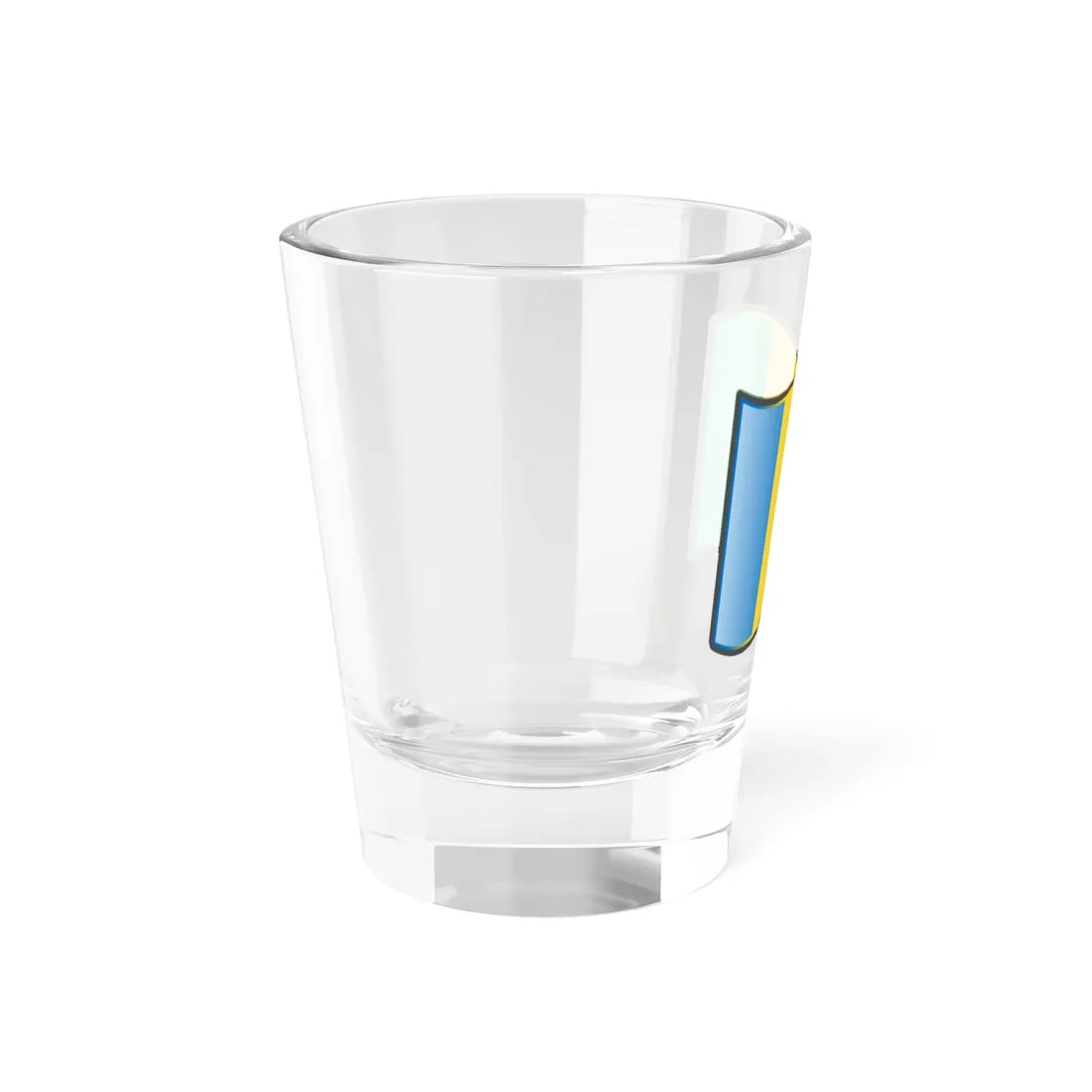 Nuvola Vincentian flag (Saint Vincent and the Grenadines) Shot Glass 1.5oz - Go Mug Yourself