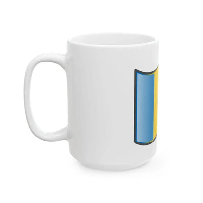 Nuvola Vincentian flag (Saint Vincent and the Grenadines) White Coffee Mug - Go Mug Yourself