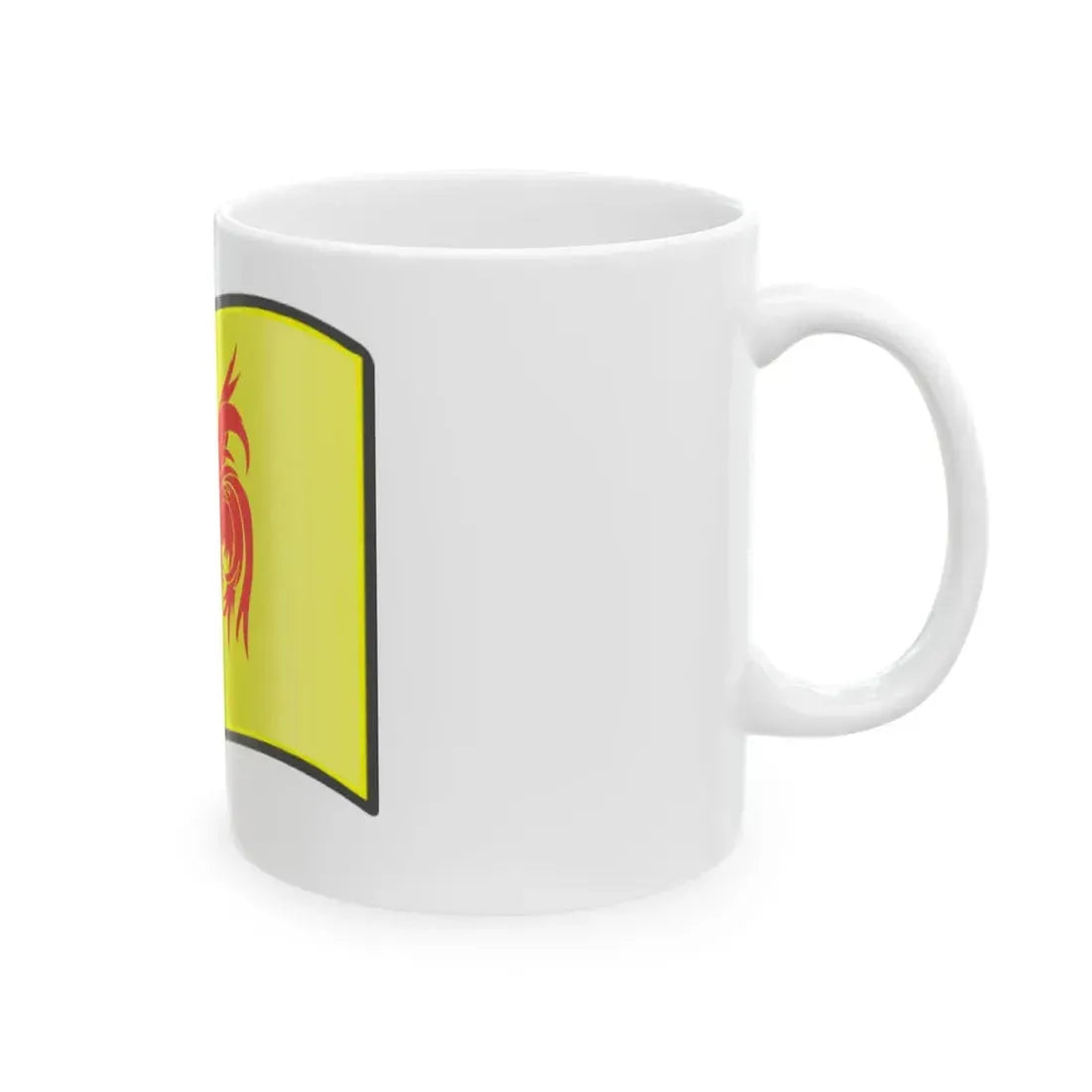 Nuvola Walloon flag (Belgium) White Coffee Mug - Go Mug Yourself