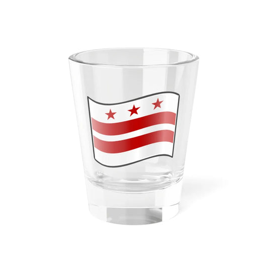 Nuvola Washington D.C. Flag (United States) Shot Glass 1.5oz 1.5oz - Go Mug Yourself
