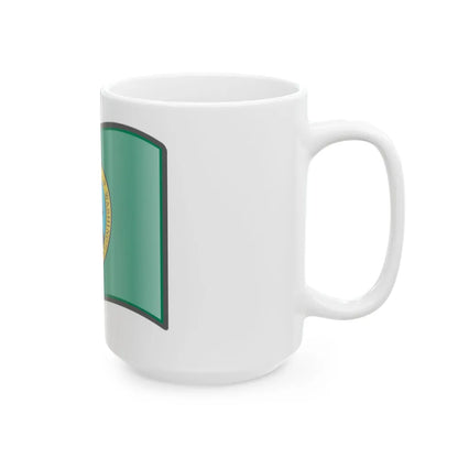 Nuvola Washington flag (United States) White Coffee Mug - Go Mug Yourself