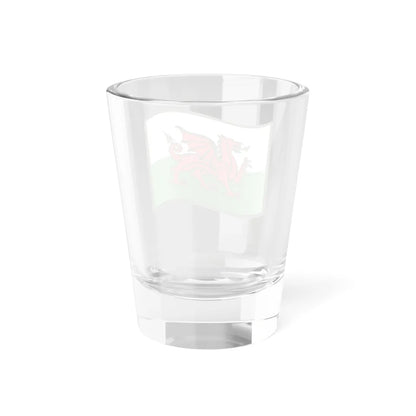 Nuvola welsh flag simplified (United Kingdom) Shot Glass 1.5oz - Go Mug Yourself
