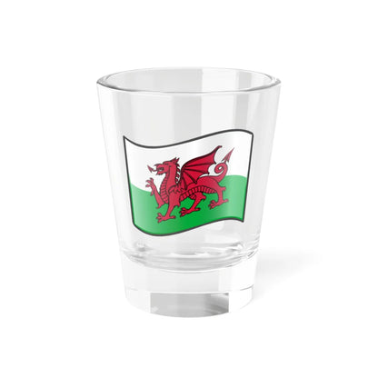 Nuvola Welsh flag (United Kingdom) Shot Glass 1.5oz 1.5oz - Go Mug Yourself