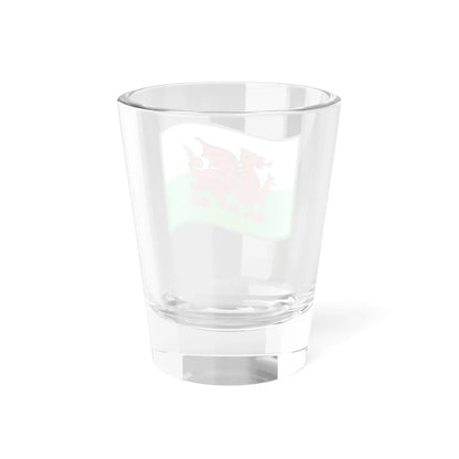 Nuvola Welsh flag (United Kingdom) Shot Glass 1.5oz - Go Mug Yourself