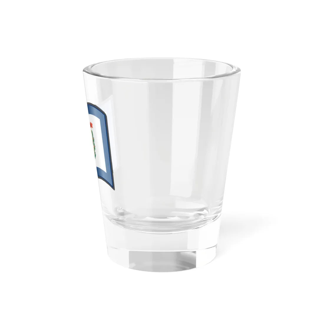 Nuvola West Virginia flag (United States) Shot Glass 1.5oz - Go Mug Yourself