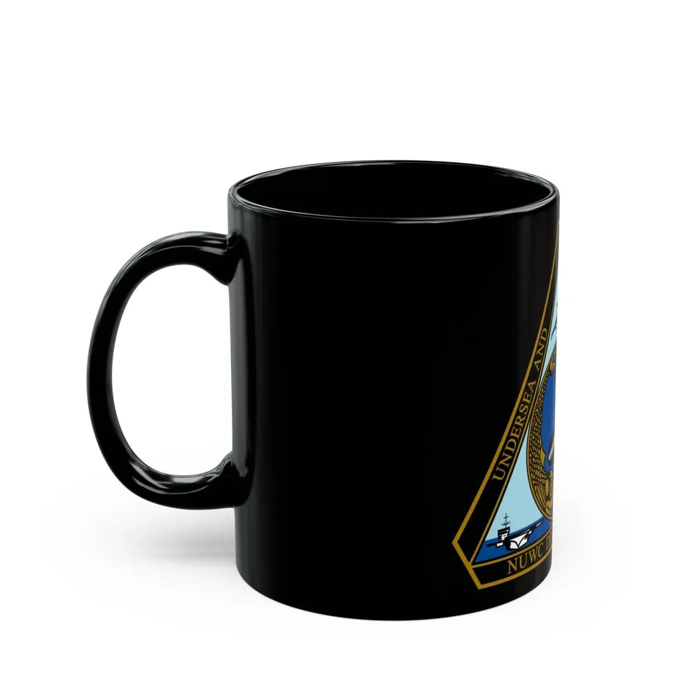 NUWC Division Keyport Naval Undersea Warfare Center (U.S. Navy) Black Coffee Mug-Go Mug Yourself