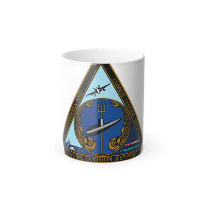 NUWC Division Keyport Naval Undersea Warfare Center (U.S. Navy) Color Changing Mug 11oz-11oz-Go Mug Yourself