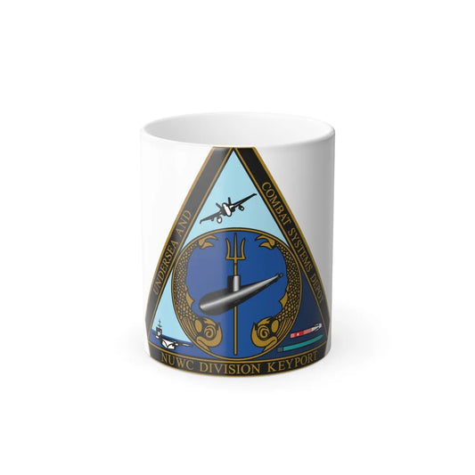 NUWC Division Keyport Naval Undersea Warfare Center (U.S. Navy) Color Changing Mug 11oz-11oz-Go Mug Yourself
