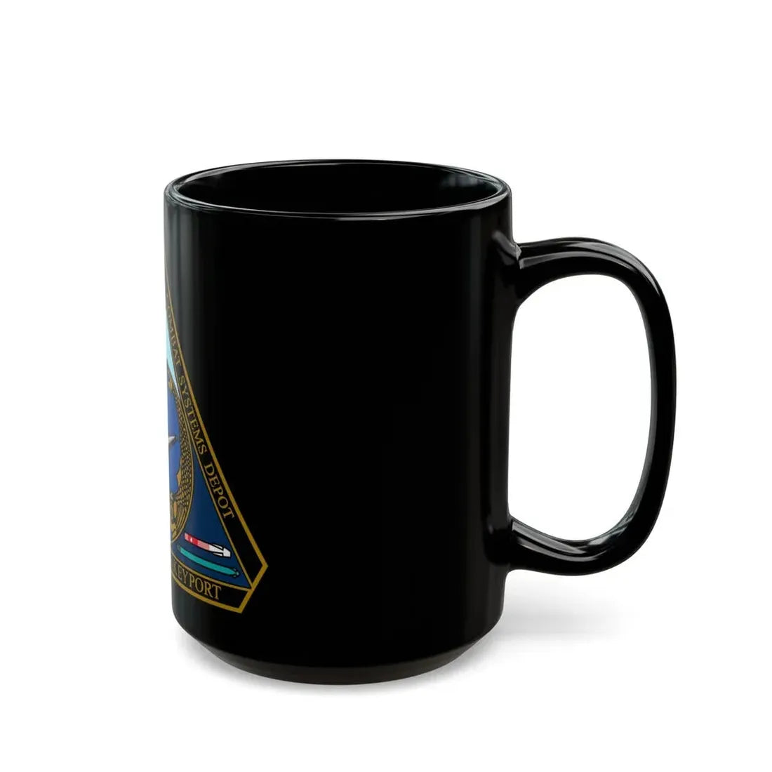 NUWC Division Keyport Naval Undersea Warfare Center (U.S. Navy) Black Coffee Mug - Go Mug Yourself