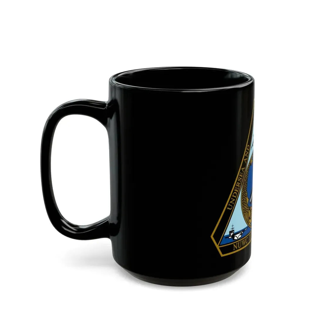 NUWC Division Keyport Naval Undersea Warfare Center (U.S. Navy) Black Coffee Mug - Go Mug Yourself