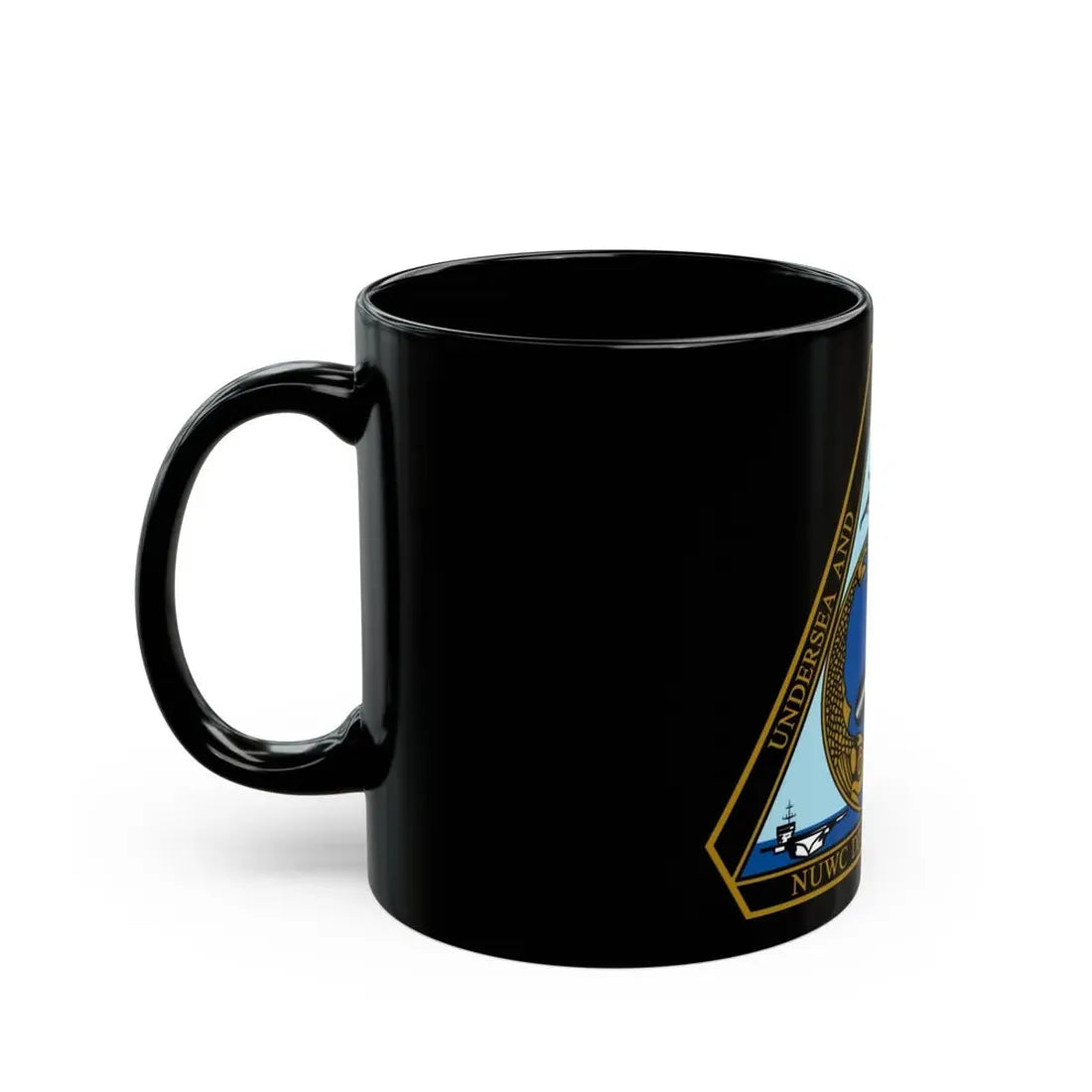 NUWC Division Keyport Naval Undersea Warfare Center (U.S. Navy) Black Coffee Mug - Go Mug Yourself