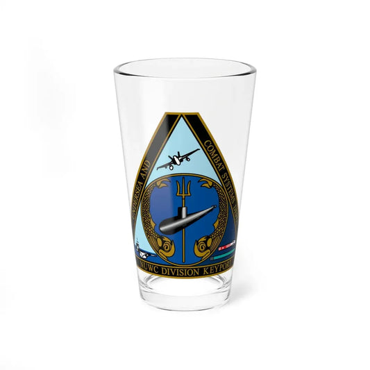 NUWC Division Keyport Naval Undersea Warfare Center (U.S. Navy) Pint Glass 16oz 16oz - Go Mug Yourself