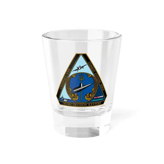 NUWC Division Keyport Naval Undersea Warfare Center (U.S. Navy) Shot Glass 1.5oz 1.5oz - Go Mug Yourself