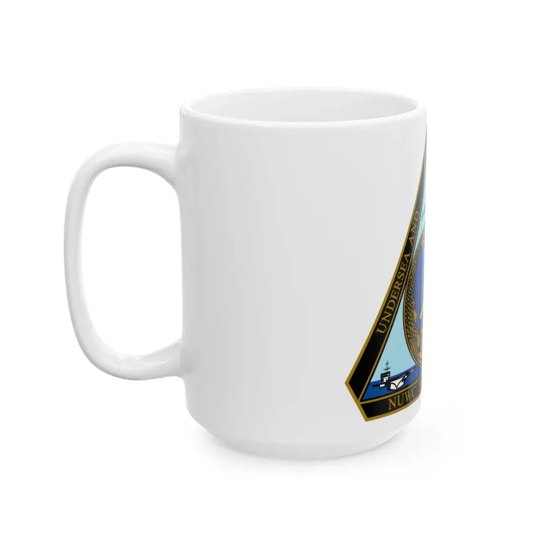 NUWC Division Keyport Naval Undersea Warfare Center (U.S. Navy) White Coffee Mug - Go Mug Yourself