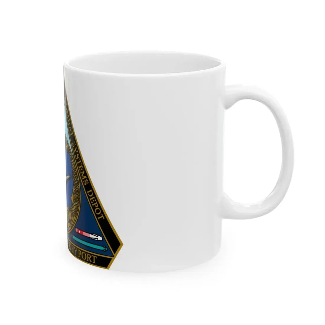 NUWC Division Keyport Naval Undersea Warfare Center (U.S. Navy) White Coffee Mug - Go Mug Yourself
