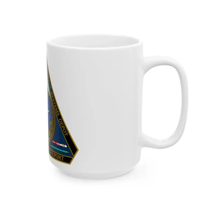 NUWC Division Keyport Naval Undersea Warfare Center (U.S. Navy) White Coffee Mug - Go Mug Yourself