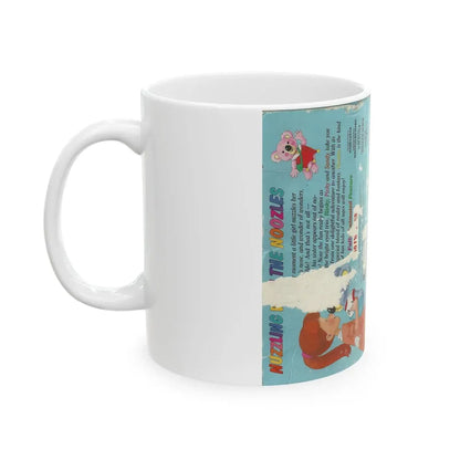 NUZZLING WITH THE NOOZLES A MAGICAL ADVENTURE JUST FOR KIDS (VHS COVER) - White Coffee Mug - Go Mug Yourself