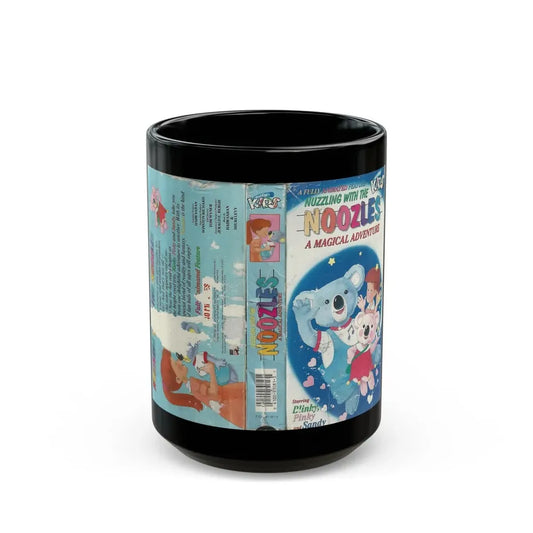 NUZZLING WITH THE NOOZLES A MAGICAL ADVENTURE (VHS COVER) - Black Coffee Mug 15oz - Go Mug Yourself