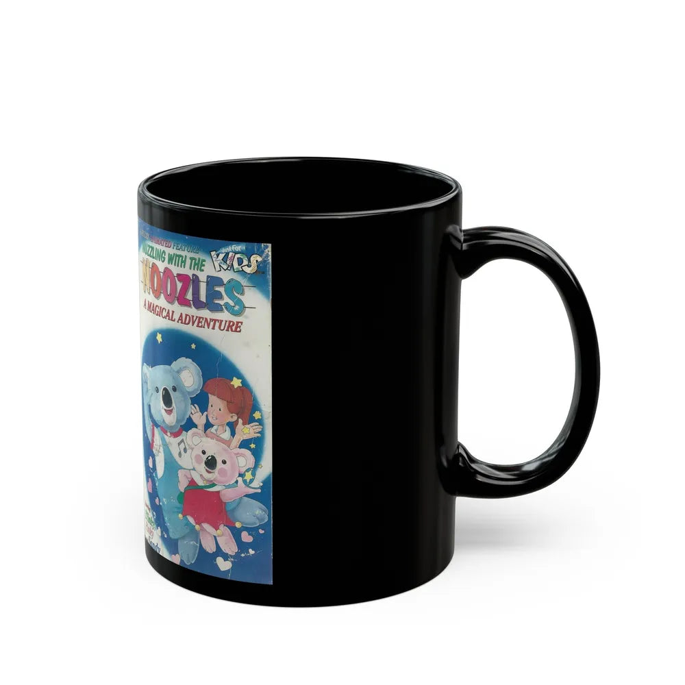 NUZZLING WITH THE NOOZLES A MAGICAL ADVENTURE (VHS COVER) - Black Coffee Mug-Go Mug Yourself