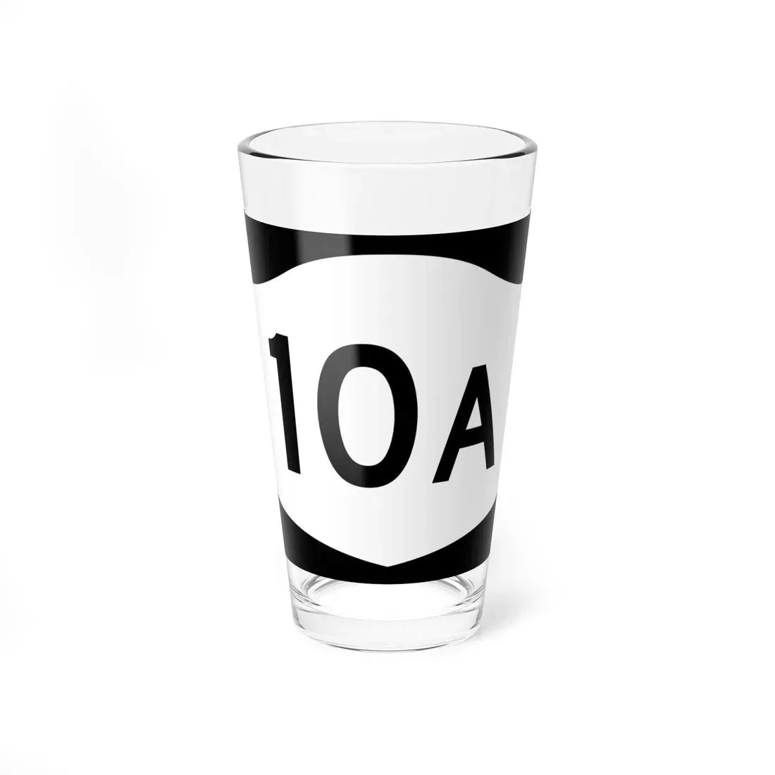 NY-10A (New York) (Road Sign) Pint Glass 16oz 16oz - Go Mug Yourself