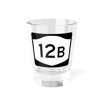 NY-12B (New York) (Road Sign) Shot Glass 1.5oz 1.5oz - Go Mug Yourself