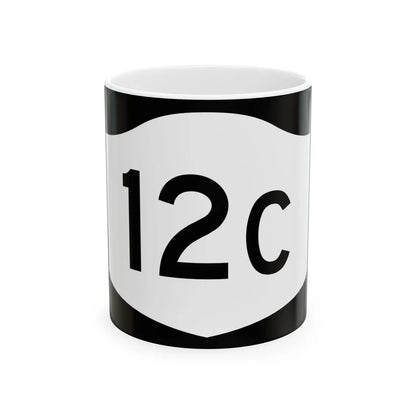 NY-12C (New York) (Road Sign) White Coffee Mug 11oz - Go Mug Yourself