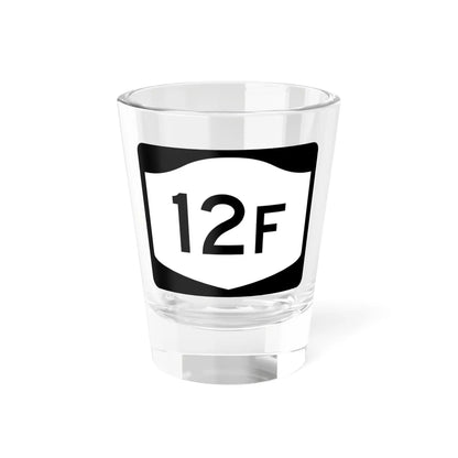 NY-12F (New York) (Road Sign) Shot Glass 1.5oz 1.5oz - Go Mug Yourself