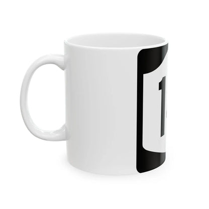 NY-14 (New York) (Road Sign) White Coffee Mug - Go Mug Yourself