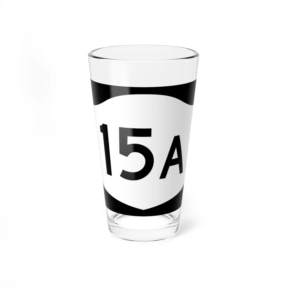 NY-15A (New York) (Road Sign) Pint Glss 16oz 16oz - Go Mug Yourself