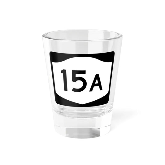 NY-15A (New York) (Road Sign) Shot Glass 1.5oz 1.5oz - Go Mug Yourself