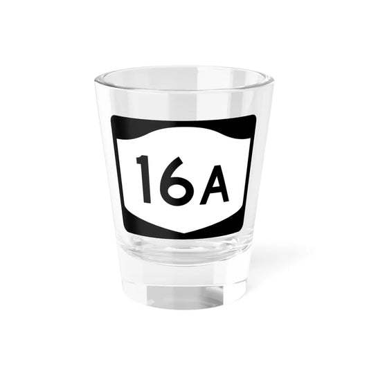 NY-16A (New York) (Road Sign) Shot Glass 1.5oz 1.5oz - Go Mug Yourself