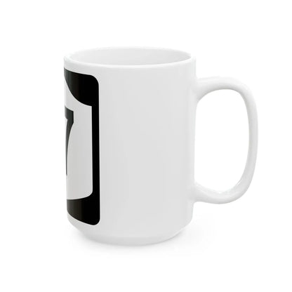 NY-17 (New York) (Road Sign) White Coffee Mug - Go Mug Yourself