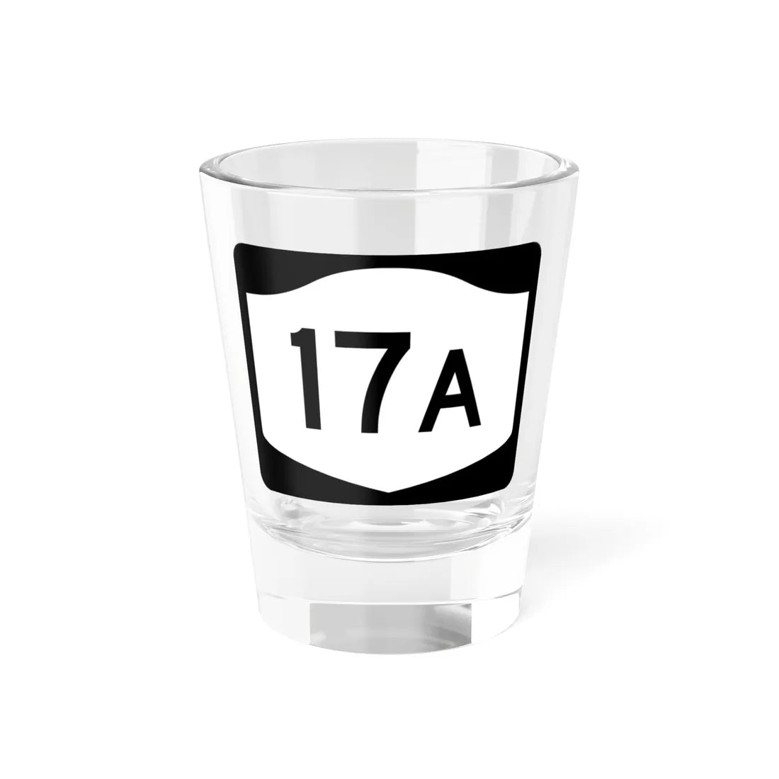 NY-17A (New York) (Road Sign) Shot Glass 1.5oz 1.5oz - Go Mug Yourself