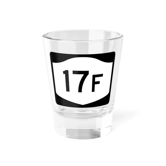 NY-17F (New York) (Road Sign) Shot Glass 1.5oz 1.5oz - Go Mug Yourself