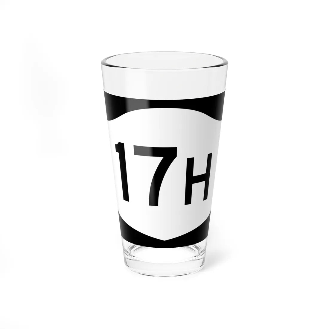 NY-17H (New York) (Road Sign) Pint Glss 16oz 16oz - Go Mug Yourself