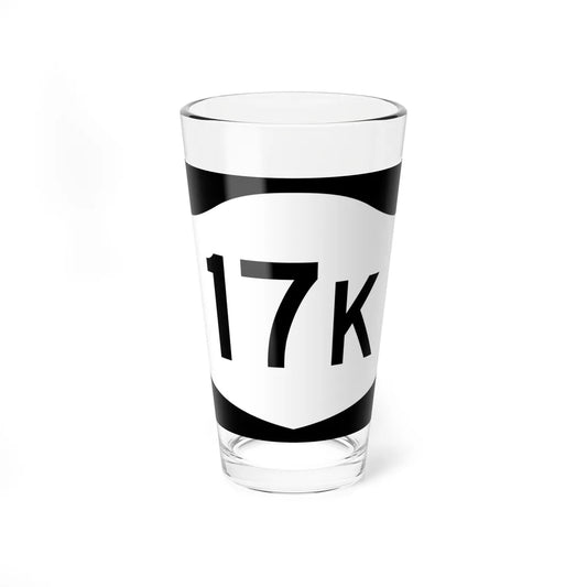 NY-17K (New York) (Road Sign) Pint Glss 16oz 16oz - Go Mug Yourself