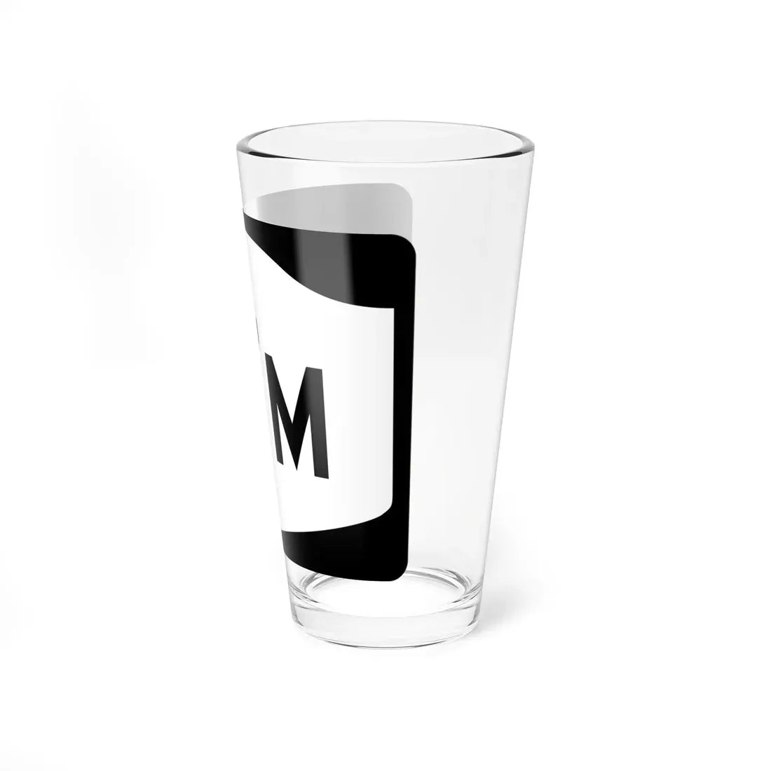 NY-17M (New York) (Road Sign) Pint Glass 16oz - Go Mug Yourself