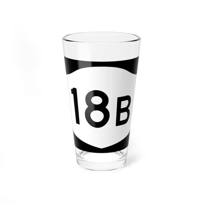 NY-18B (New York) (Road Sign) Pint Glass 16oz 16oz - Go Mug Yourself