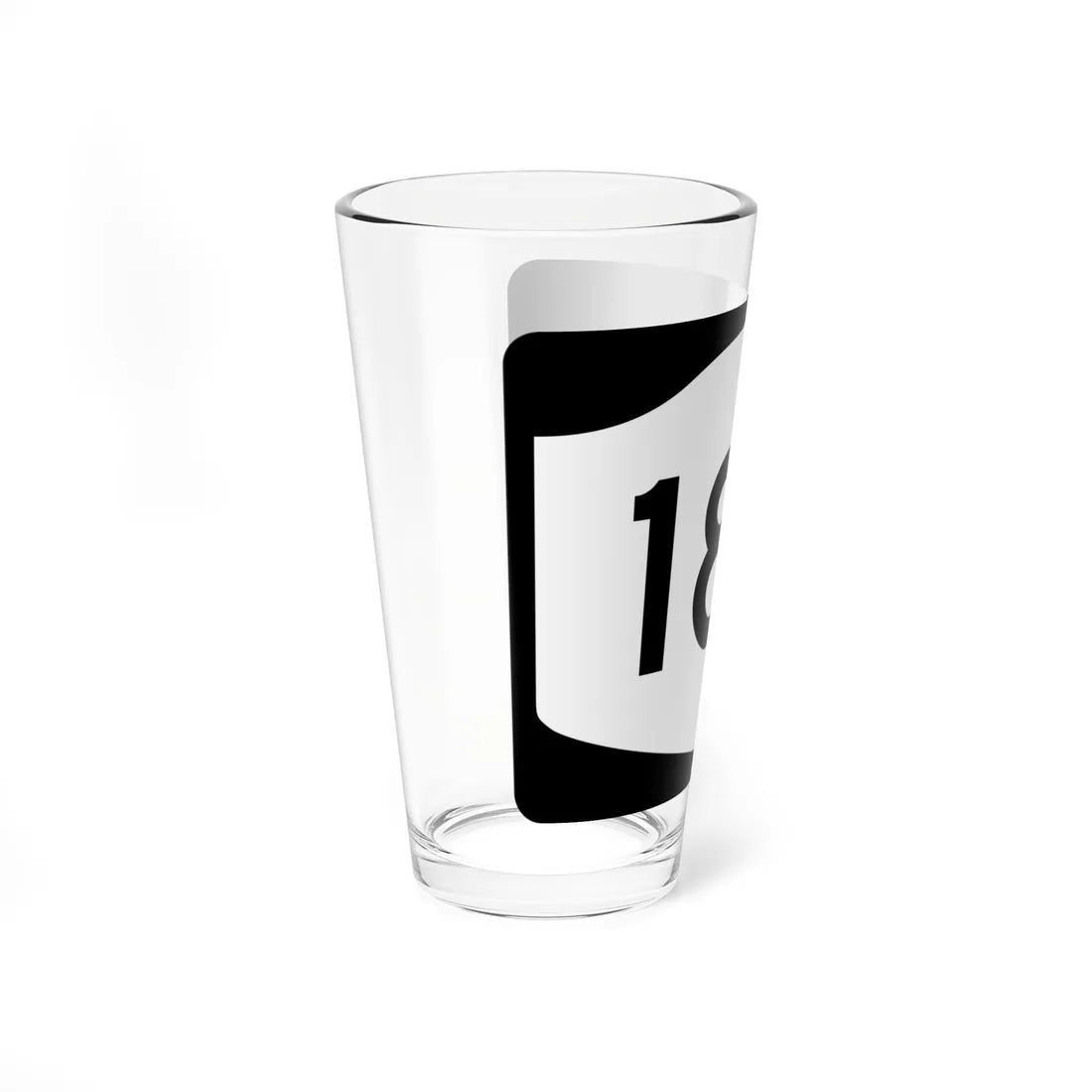 NY-18D (New York) (Road Sign) Pint Glass 16oz - Go Mug Yourself