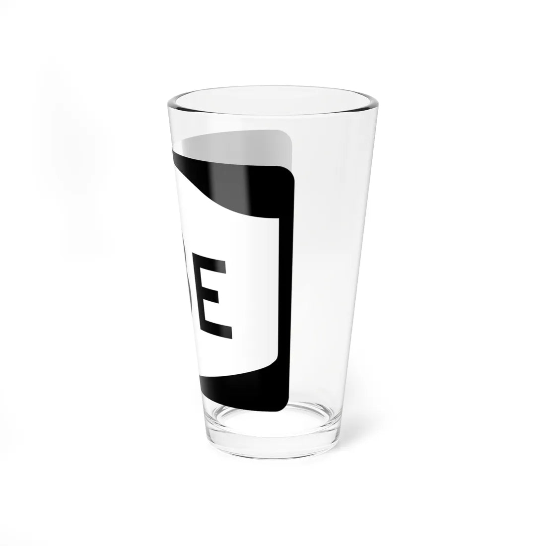 NY-18E (New York) (Road Sign) Pint Glass 16oz - Go Mug Yourself