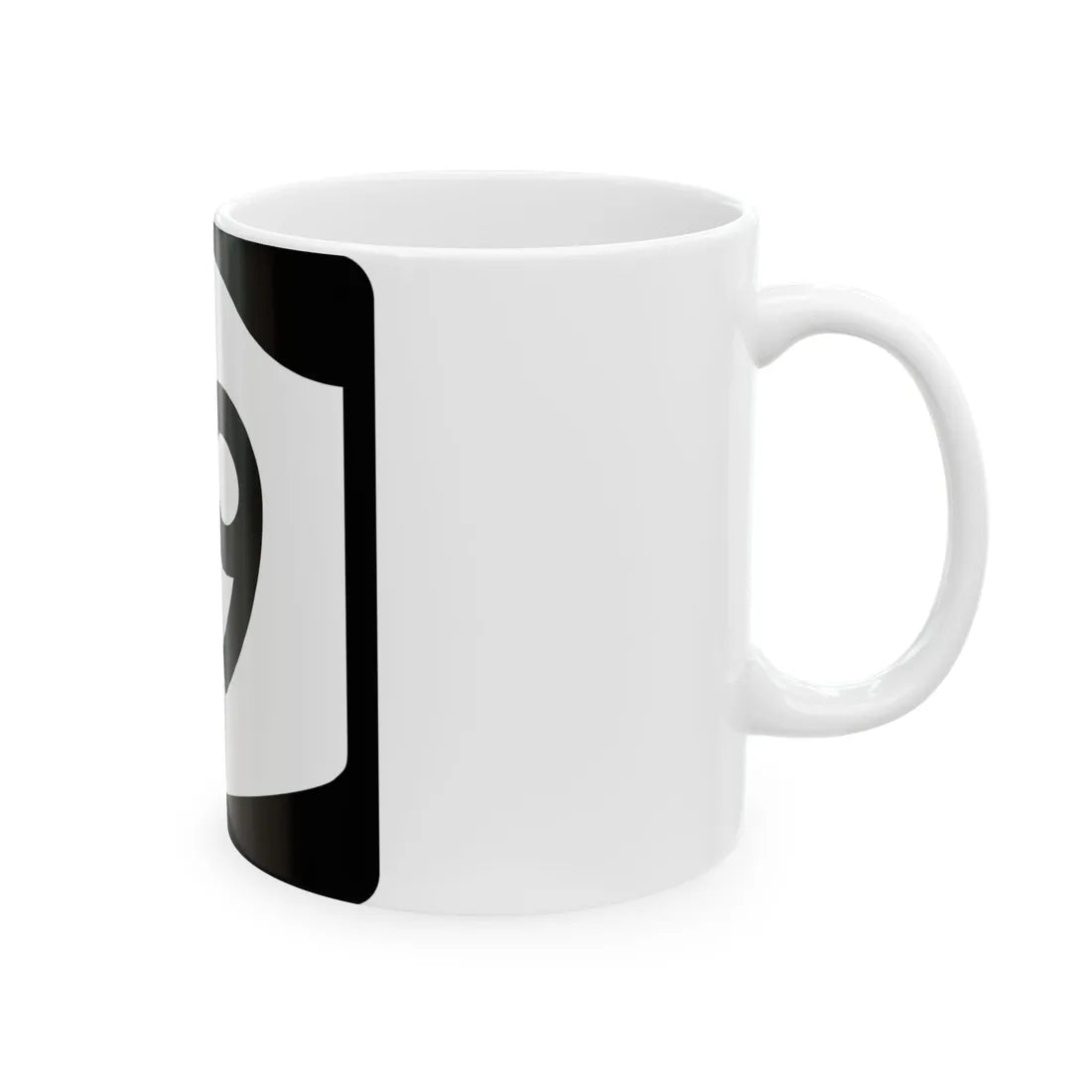 NY-19 (New York) (Road Sign) White Coffee Mug - Go Mug Yourself