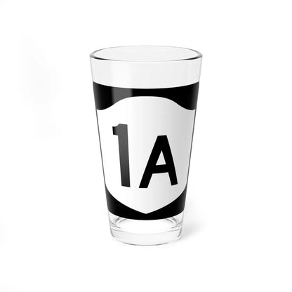 NY-1A (New York) (Road Sign) Pint Glass 16oz 16oz - Go Mug Yourself